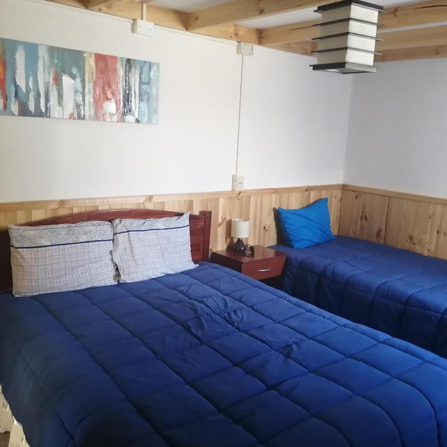 Hostal Y Cabanas Vientos Del Sur Puerto Ingeniero Ibanez Екстер'єр фото